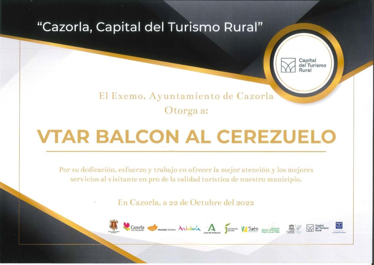 Alojamiento Balcon Al Cerezuelo Cazorla Ngoại thất bức ảnh